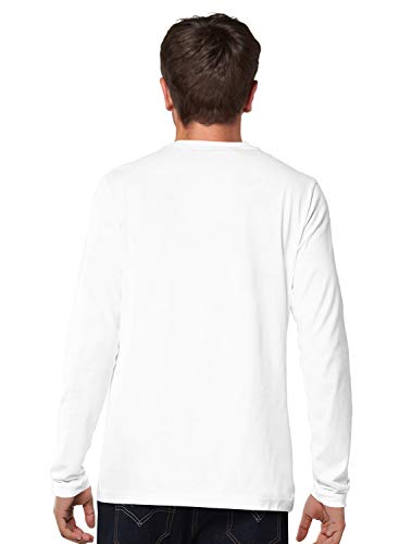 Image of Men's Regular Fit Tshirt I Paused My Game to Be Here Cotton Printed Round Neck Full Sleeves Multicolour T Shirt. Trending, Text, Pootlu, Quotes Tshirts