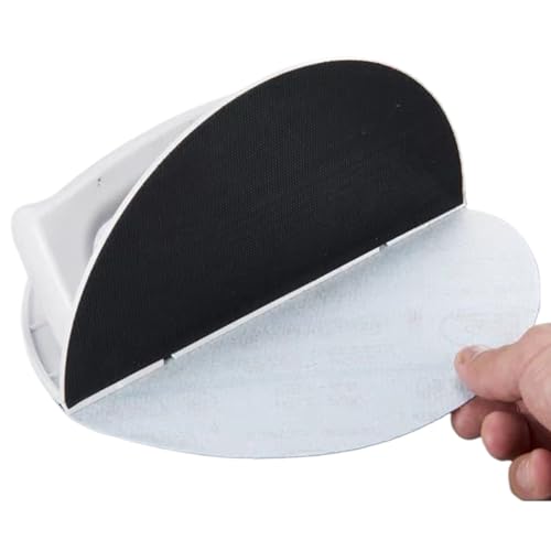 Lijadora de ángulo para placas de yeso - Para lijado manual | Para acabado metálico, trabajo en madera, renovación de hogar, alisado superficies de muebles Techos