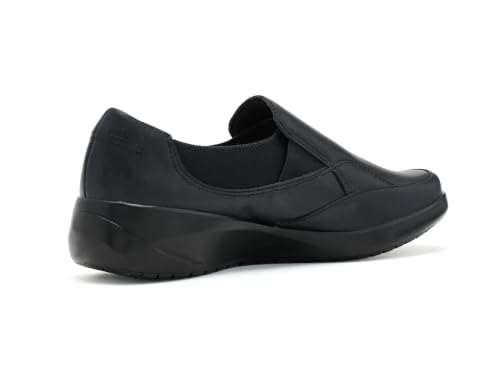 Clarks Collection Women's Kaetlyn Mae Loafer Flat, Black Leather, 9.5 Medium US by Clarks - Used condition - Image 3