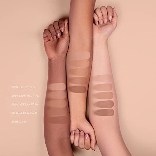 D.palma Camouflage Corrector - Concealing Foundation - For Body And Face - High Coverage Formula Blurs Skin Blemishes - Oil-Free, Water And Sweat Resistant - 304N Dark - 1.4 Oz #TOP1