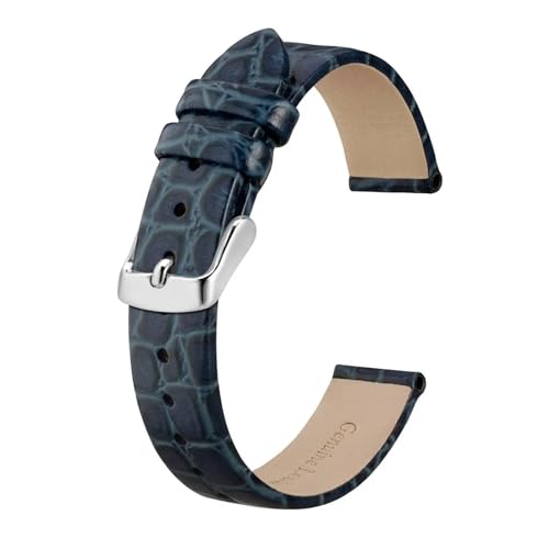 Bracelet de montre en cuir véritable pour femmes, idéal pour sublimer vos tenues 18mm