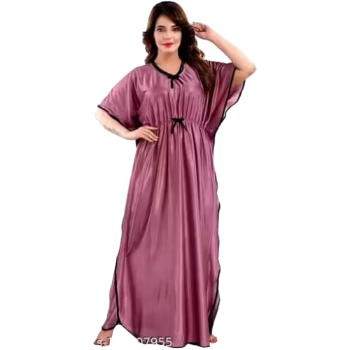 Women’s Satin Long Nighty – Elegant Night Dress-Womens Nighty A1_P1 - Review, Price and Buying Guide