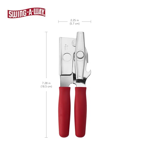 Swing-A-Way Abridor de latas 407RD, vermelho