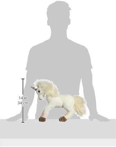Steiff Starly Dangling Unicorn Plush, White