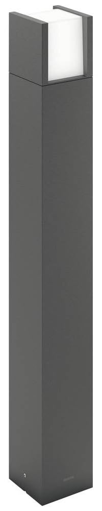 Philips Lighting Arbour UltraEfficient Outdoor Post Light, 3.8W, 2700K, Antracite, IP44 weatherprooof