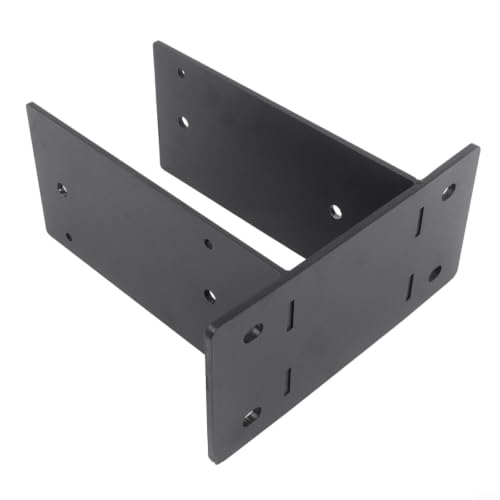 Soporte robusto para postes de valla 4x4 en acero estructural 6