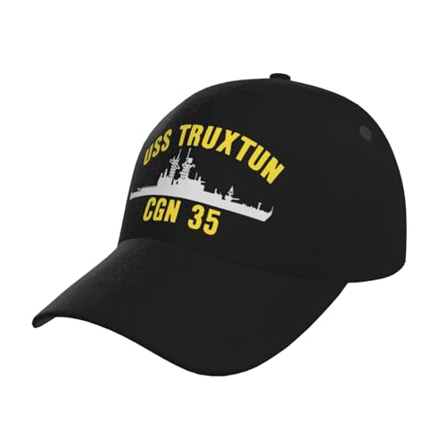 USS Truxtun Cgn-35 Baseball Hats for Men and Women - Classic Adjustable Hats