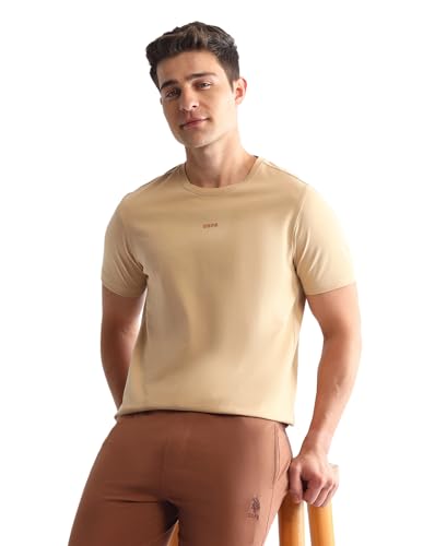 Image of U.S. Polo ASSN. Mens OEE06 Comfort Fit Round Neck Loungewear T-Shirt