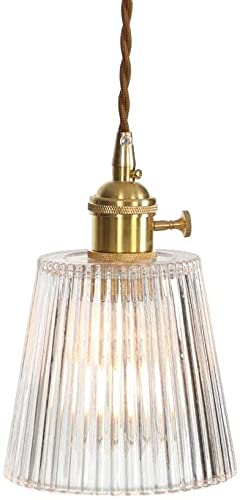 Lustre moderne DIRIGÉ en verre clair pour bar et café
