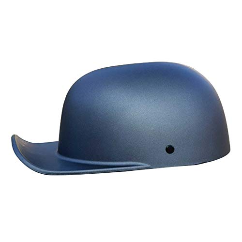 QORGJFBQR Casco de Motocicleta Motorcross Capacete Medio Casco para Retro Gorra Blanca Negra Mate Mujeres Hombres - Certificado por ECE