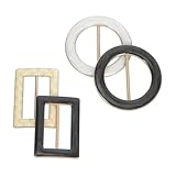 [Ipetboom] 4個角 结扣 属製 シャツ シルクスカーフクラスプ 角 各 や 利な