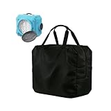 Fizentia 500D Nylon Air Scrubber Carrying Case – Heavy Duty Protection for HEPA Filters,Waterproof and Dust Removal Equipment,Ideal for Industrial,Workshop,and Construction Use (27x17x22in,Black)