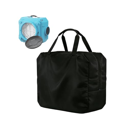 Fizentia 500D Nylon Air Scrubber Carrying Case – Heavy Duty Protection for HEPA Filters,Waterproof and Dust Removal Equipment,Ideal for Industrial,Workshop,and Construction Use (27x17x22in,Black)
