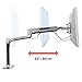 Ergotron – LX Sit-Stand Single Monitor Arm, VESA Desk Mount – for Monitors Up to 42 Inches, 7 to 25 lbs – Polished Aluminum