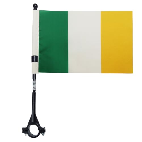 AZ FLAG - Fahrradfahne Irland - 21x14 cm - Irische Fahrradflagge 14 x...