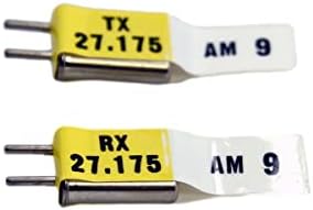HBX Part E122 Crystals AM 27MHz TX & RX for Haiboxing RC Scale Buggy Car Off-Road Truck (1 Pair)