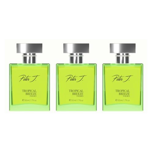 thakor craft Tropical Breeze 50ml Perfumes for Men | Luxury Eau De Parfum with Long-Lasting Fragrance | Ideal Gift | Notes of Jasmine, Sage, Lavender | Pack of 3