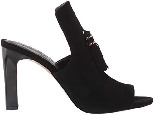 Karl Lagerfeld Paris Women's CODI Slip-on Heeled Sandal, Black, 5 | Image 5