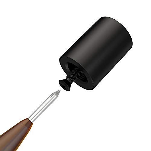 Luckin 20-Pack Standoff Screws (3/4 In. Dia X 1 In. L), Stainless Steel Standoff Mounting Hardware For Acrylic Signs, Black #TOP3