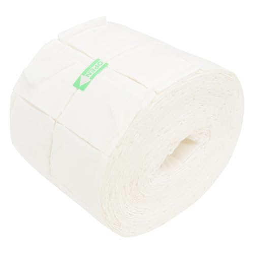 Garneck Toallitas Desechables para Limpiar Esmalte de Uñas 500 Unidades Papel Suave y Ligero Pañuelos para Quitar Esmalte en Gel Uso Doméstico y Profesional