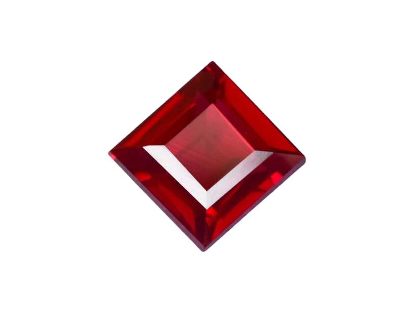 Rubis naturel 11mm en vrac taillé à facettes pour création de bijoux DIY GH_NAT_13413