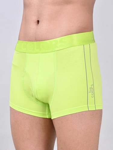 Image of Rupa Colors Pep Collection Trunk for Men, Cotton Blend, Anti Ride-Up, Snug Fit, Pack of 1