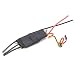 Leftwei Waterproof 80A ESC, Waterproof Brushless Water Cooled ESC for RC Boat Accessories