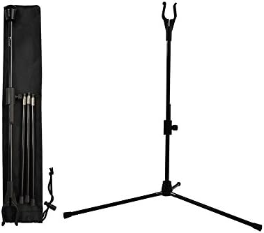 YLS Archery Bow Stand Recurve Bow Compound Bow Stand Rack Holder Legs 18.9″ Height