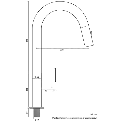 Robinet évier cuisine extractible laiton mitigeur noir mat
