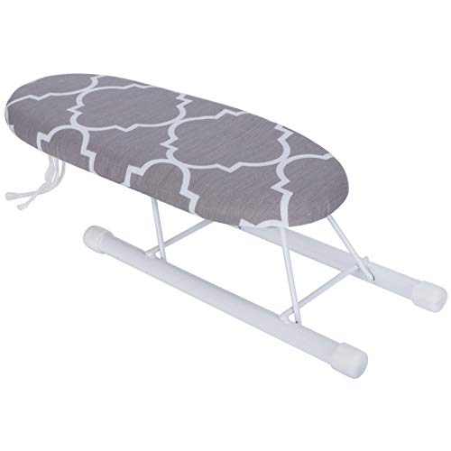 Folding Ironing Board, Mini Ironing Table Pad, Tabletop Thick Padding Ironing Board Cover Space Saving Foldable Sleeve Cuffs Collars Ironing Table for Home/Traveling/RVs/Campers