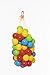 Produktbild Dohany 457 Bunte Bälle für Bällebad 6,5 cm Babybälle Plastikbälle Baby Spielbälle 60 Stück im Netz, Für Kinder ab 1,5 Jahren