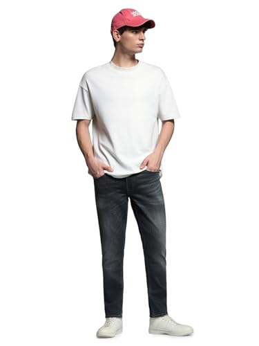 Image of Jack & Jones Men's Slim Fit Jeans | Low Rise | Jeans for Men