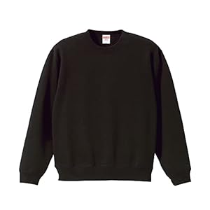 10.0oz T/Cクルーネックスウェット ブラック M" 