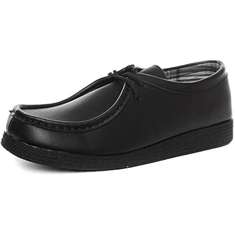 Route 21 Black Coated Leather Apron Para Shoe Cover