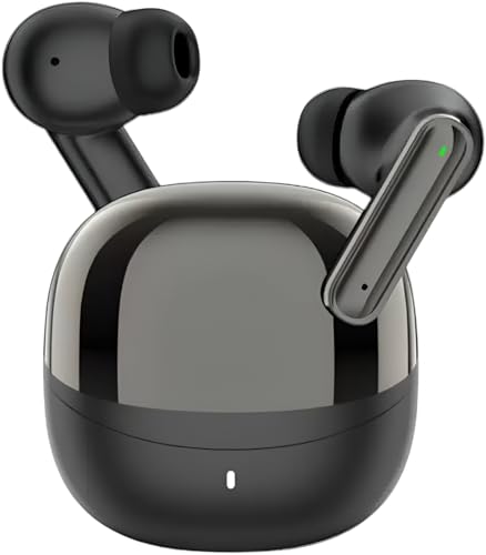 Image of 145 Gaming TWS Earbuds | 50 Hrs of Playtime | Bluetooth v5.4 with AI-ENC | Skin Friendly Ear Cushions | Environmental Awareness | 45ms Low Latency Gaming | IPX5 Water & Sweat Resistant
