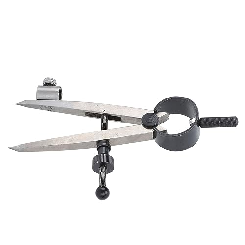 Calibrador resorte plano acero 75mm ajustable y bloqueable miniatura 7