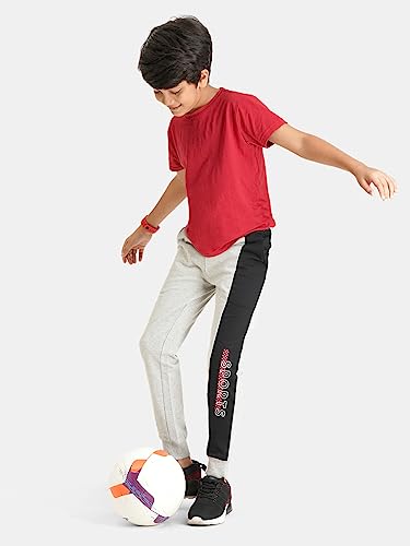 Image of Urbano Juniors Boy's Regular Fit Cotton Jogger Track Pants Stretch