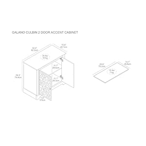 Galanoculbin2doorstoragecabinetaccentfurniturecupboardforlivingroomhallwaykitchensideboardbuffettable1567dx3236wx2929hdustygreyoak Urban Country Home Decor Galano culbin 2 door storage cabinet accent furniture cupboard for living room hallway kitchen sideboard buffet table 1567 d x 3236 w x 2929 h dusty grey oak urban country home decor