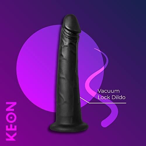 Kiiroo Vacuum Lock Dildo - Compatible with Your Kiiroo Keon Sex Toy to Convert it to a Sex Machine. Pair with The Keon Dildo Adaptor for an unforgotteable Experience.