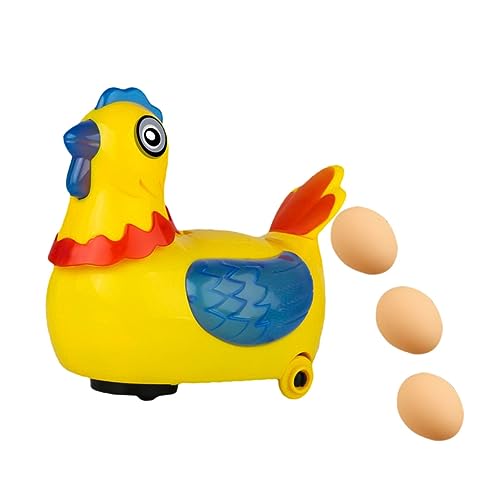 Hohopeti 1Set Electric Chicken Singing Walking and Laying Eggs Educational for Engaging Electric for Developing Skills and Parent Interaction Random Color