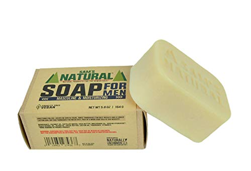 Sam's Natural Soap For Men - Vegan and Cruelty Free - 6 OZ image 5