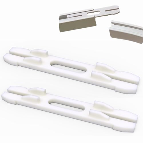 Sintrix-Fab 2x Verbindungsstücke für IKEA VIDGA Vorhangschienen - Kompatibel mit VIDGA Schienen für eine sichere & stabile Verbindung Sintrix-Fab 2x Verbindungsstücke für IKEA VIDGA Vorhangschienen - Kompatibel mit VIDGA Schienen für eine sichere & stabile Verbindung