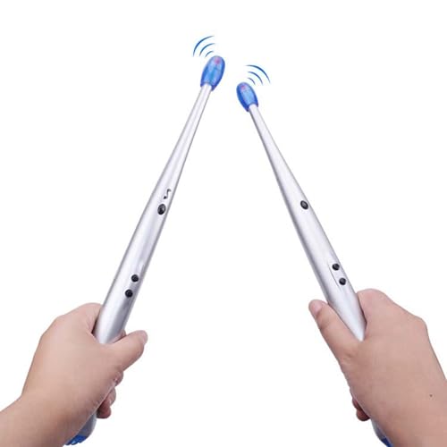 Baquetas Electrónicas Sensibles con Luz para Práctica de Air Drumming miniatura 6