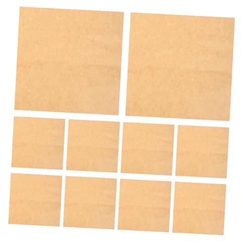 LALAFINA Pottery Paper Mat 10 Sheets Clay Paper Mats Polymer Clay Sheets DIY Pottery