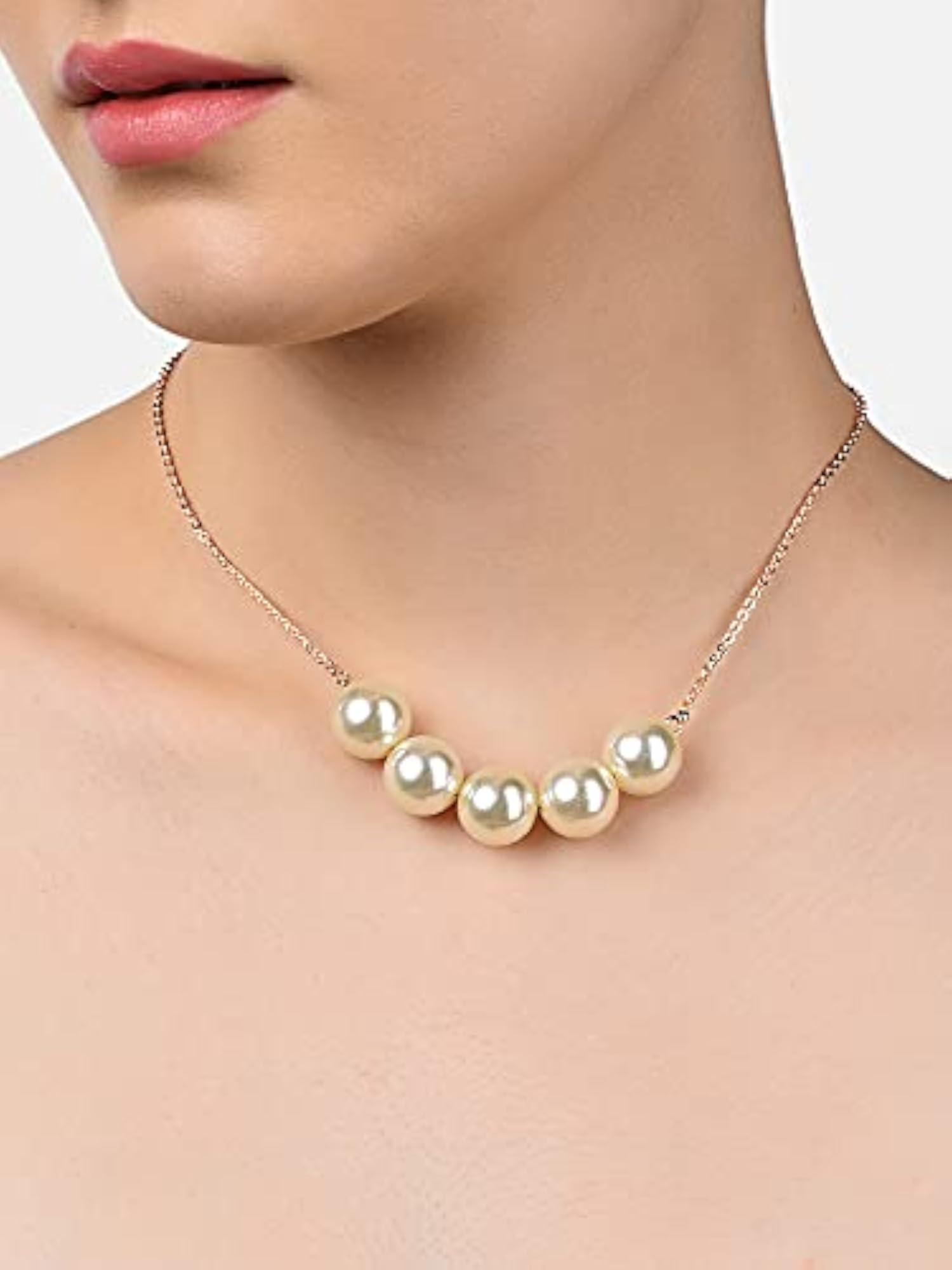 Contemporary Women's Necklace with Unique Design
