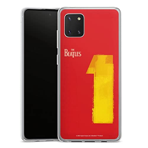 DeinDesign Coque en Silicone Compatible avec Samsung Galaxy Note 10 Lite Etui Silicone Coque Souple The Beatles Bande Musique - Les Beatles, Paul McCartney, John Lennon, RIngo Starr, George Harrison DeinDesign Coque en Silicone Compatible avec Samsung Galaxy Note 10 Lite Etui Silicone Coque Souple The Beatles Bande Musique
