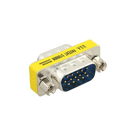 InLine 37714 Mini-Gender-Changer, 15pol HD (VGA), Stecker / Stecker