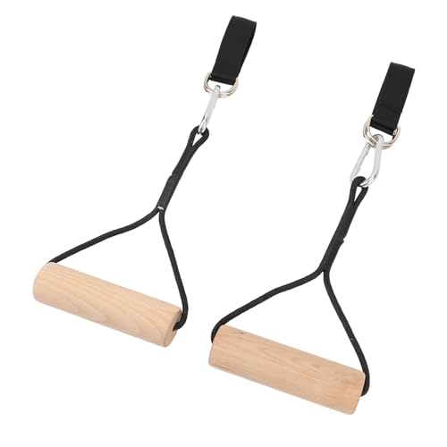 Anillas Gimnásticas de Madera Portátiles para Entrenamiento