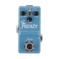 【Classic Fuzz Tone】The Rowin LN-322 FRENZY Electric Guitar Pedal delivers a classic fuzz tone that adds a unique and vintage sound to your guitar. 【Mini Full Metal Shell】With its compact dimensions of 75(D)*36(W)*26(H)mm and a weight of 133g, the ped...
