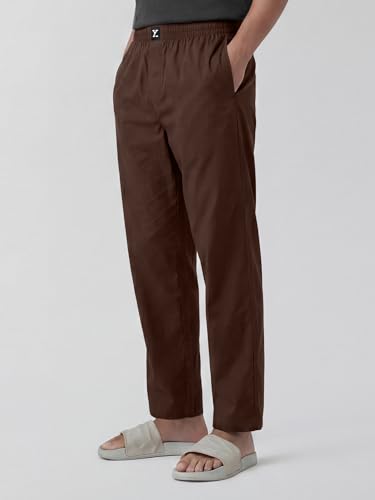 Image of XYXX Men's Pace Super Combed Cotton Regular Fit Solid Pyjamas
